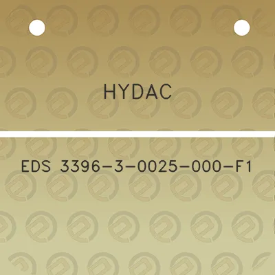 hydac-eds-3396-3-0025-000-f1