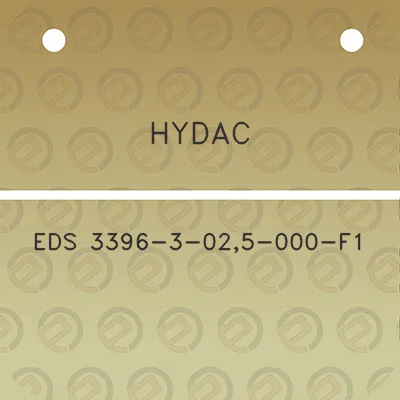 hydac-eds-3396-3-025-000-f1