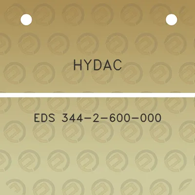 hydac-eds-344-2-600-000