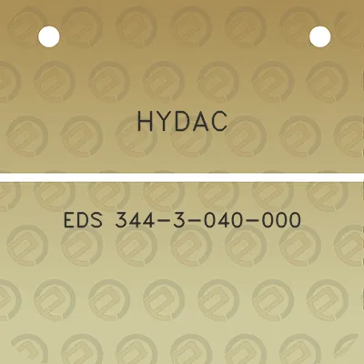 hydac-eds-344-3-040-000