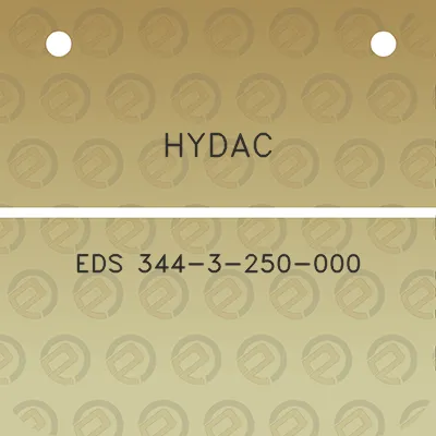 hydac-eds-344-3-250-000