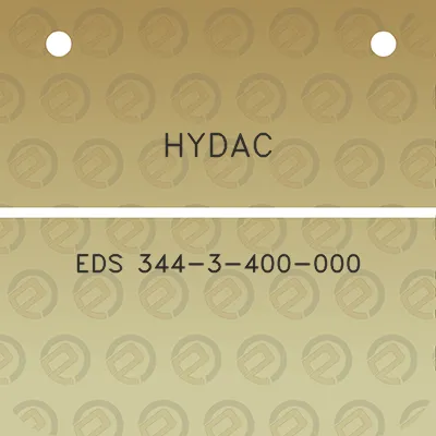 hydac-eds-344-3-400-000