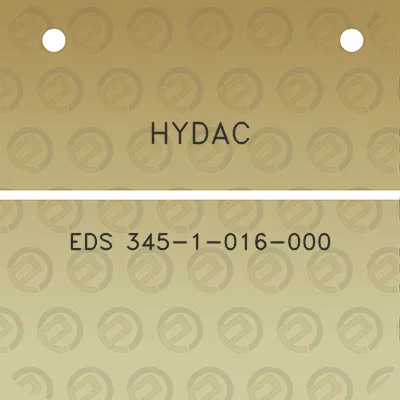 hydac-eds-345-1-016-000