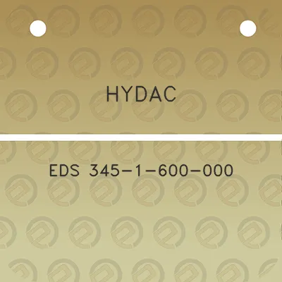 hydac-eds-345-1-600-000