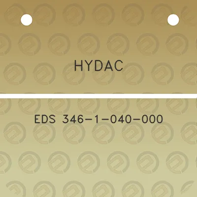 hydac-eds-346-1-040-000