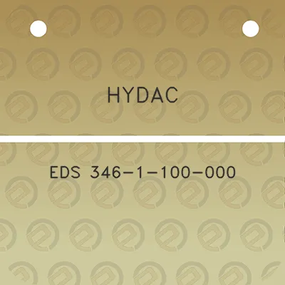 hydac-eds-346-1-100-000