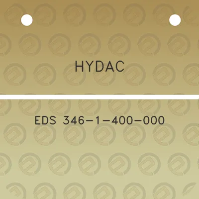 hydac-eds-346-1-400-000