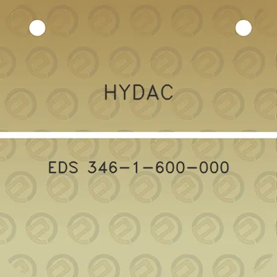 hydac-eds-346-1-600-000