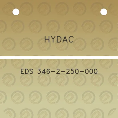 hydac-eds-346-2-250-000