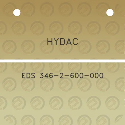 hydac-eds-346-2-600-000