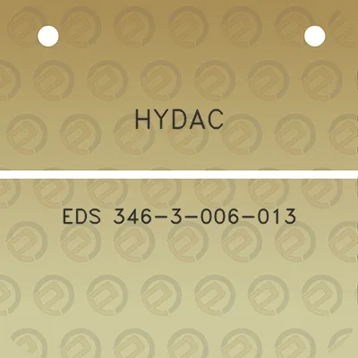 hydac-eds-346-3-006-013