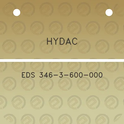 hydac-eds-346-3-600-000