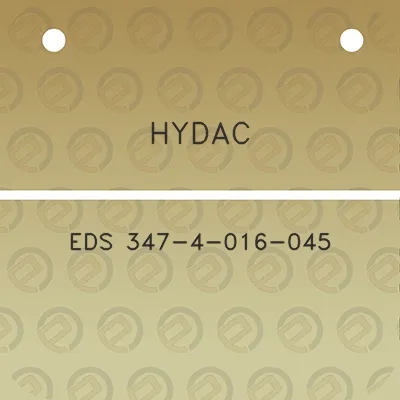 hydac-eds-347-4-016-045