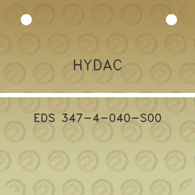 hydac-eds-347-4-040-s00