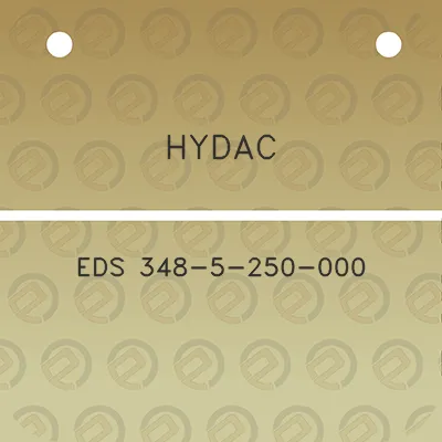 hydac-eds-348-5-250-000