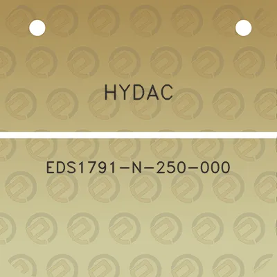 hydac-eds1791-n-250-000