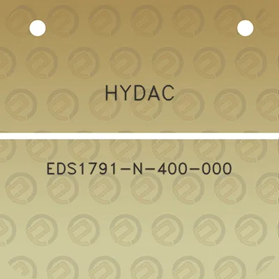 hydac-eds1791-n-400-000