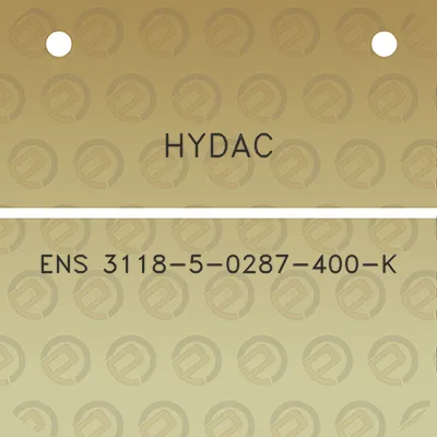 hydac-ens-3118-5-0287-400-k