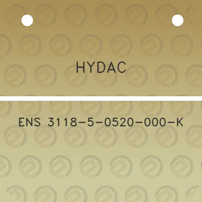 hydac-ens-3118-5-0520-000-k