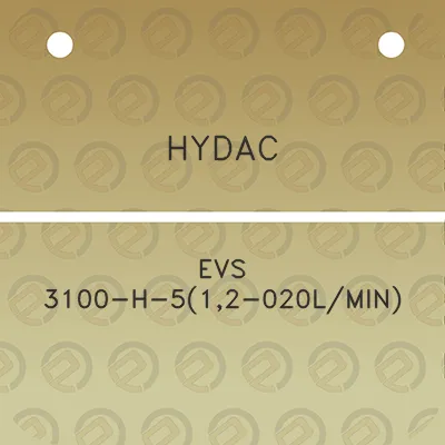 hydac-evs-3100-h-512-020lmin