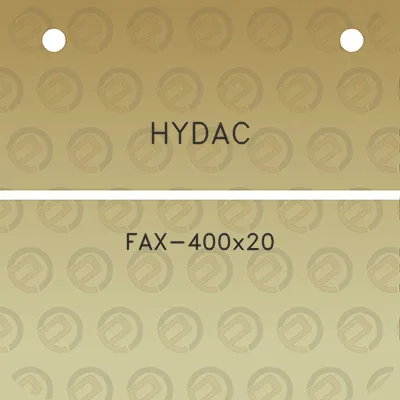 hydac-fax-400x20