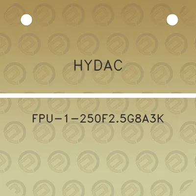 hydac-fpu-1-250f25g8a3k