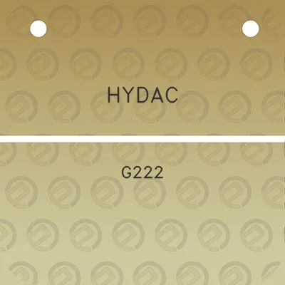 hydac-g222