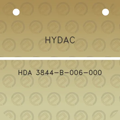 hydac-hda-3844-b-006-000