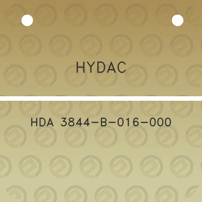 hydac-hda-3844-b-016-000