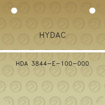 hydac-hda-3844-e-100-000