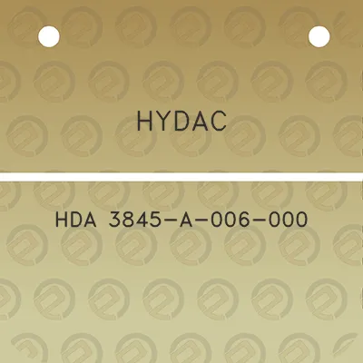 hydac-hda-3845-a-006-000