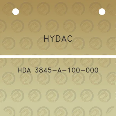 hydac-hda-3845-a-100-000