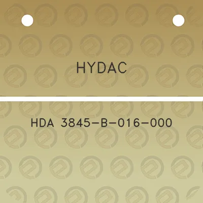 hydac-hda-3845-b-016-000