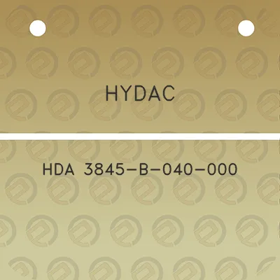 hydac-hda-3845-b-040-000