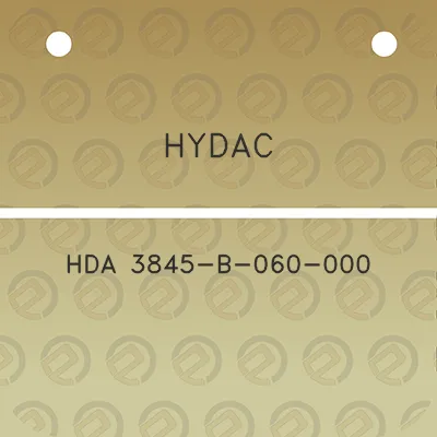 hydac-hda-3845-b-060-000