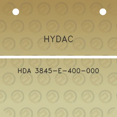 hydac-hda-3845-e-400-000