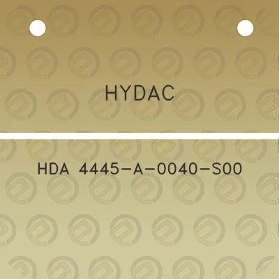 hydac-hda-4445-a-0040-s00