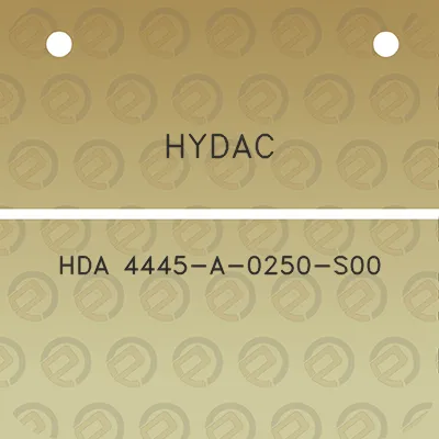 hydac-hda-4445-a-0250-s00