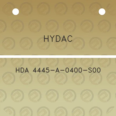 hydac-hda-4445-a-0400-s00