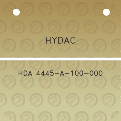 hydac-hda-4445-a-100-000