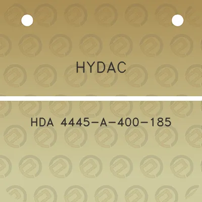 hydac-hda-4445-a-400-185