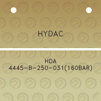 hydac-hda-4445-b-250-031160bar