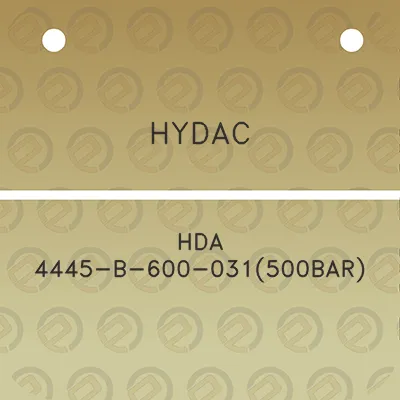 hydac-hda-4445-b-600-031500bar