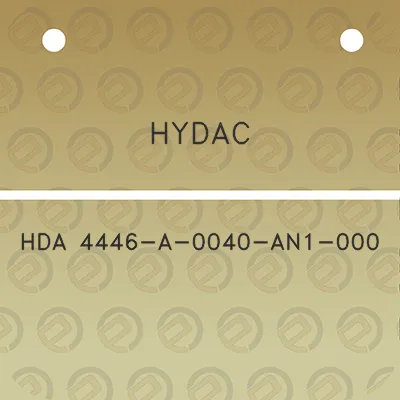 hydac-hda-4446-a-0040-an1-000