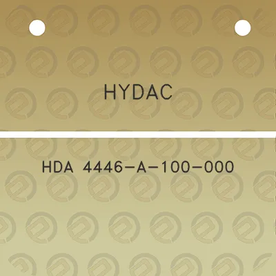 hydac-hda-4446-a-100-000