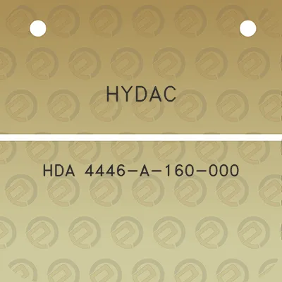 hydac-hda-4446-a-160-000