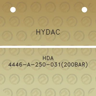 hydac-hda-4446-a-250-031200bar