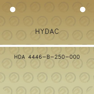 hydac-hda-4446-b-250-000