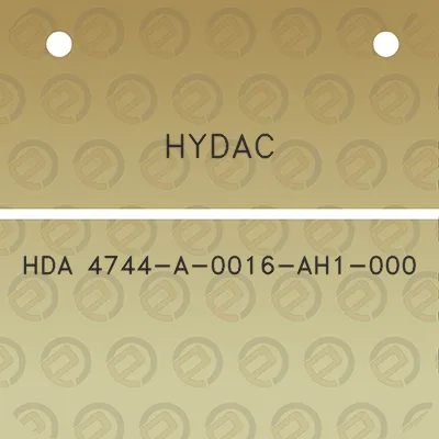 hydac-hda-4744-a-0016-ah1-000