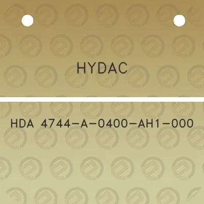 hydac-hda-4744-a-0400-ah1-000